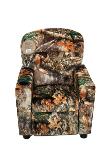 Sutton Home Fashions Kids Recliner Camo Chair Realtree EDGE