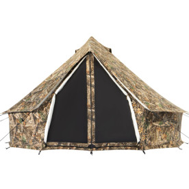 White Duck Outdoors 16' Regatta Bell Camo Tent | Realtree EDGE