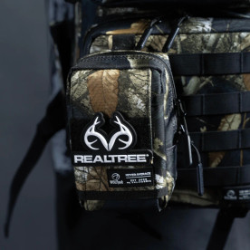 WOLFpak Tactical EDC Black Camo Pouch Attachment Bag | Realtree EDGE Colors