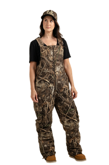 Women's Big Game Hunting Bibs in Realtree MAX-7