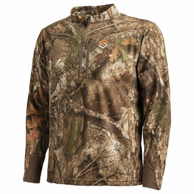 Scentlok Men's Savanna Fuse 1/4 Zip Hunting Pullover in APX