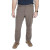 Front view of men's brown Realtree pants worn by a model, showing straight-leg fit, belt loops, and zippered cargo pockets main.
