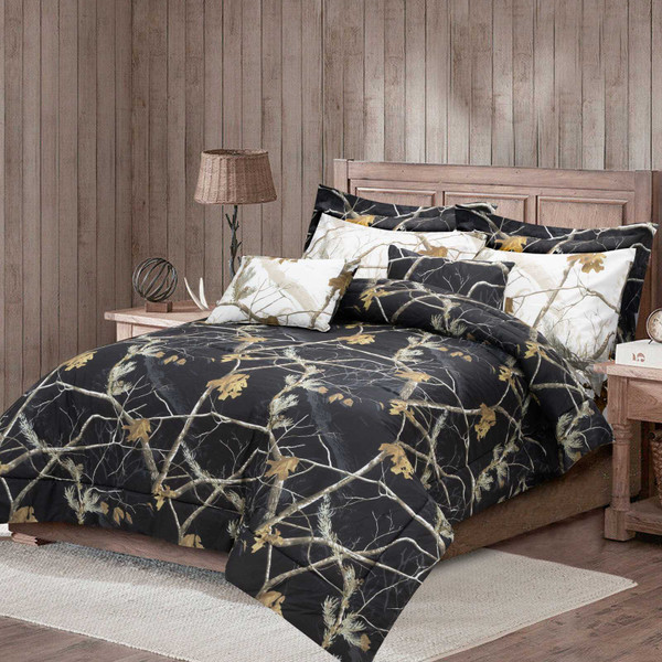 Realtree Camo Comforter Sets | AP Black/AP Snow Realtree Store