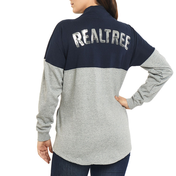 Women's 1/2 Snap Fleece Pullover Back