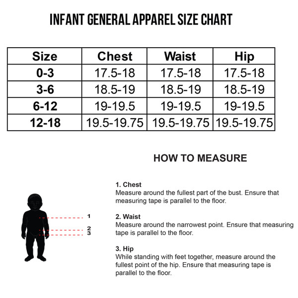 Infant Size Chart