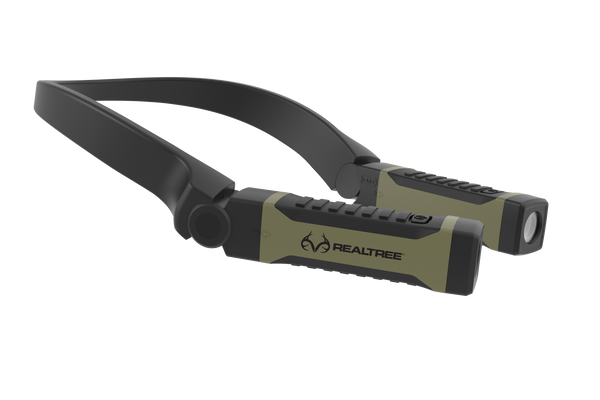 Realtree Bright Alkaline LED Neck Light For Hands-Free Lighting
