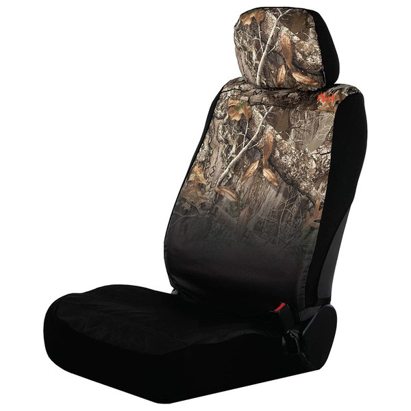 Realtree 3pc EDGE Camo and Black Plane Low Bucket Seat Cover