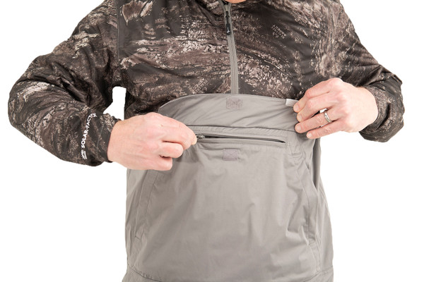 Realtree Aspect Black Roaring Springs Packable Rain Jacket | Men's