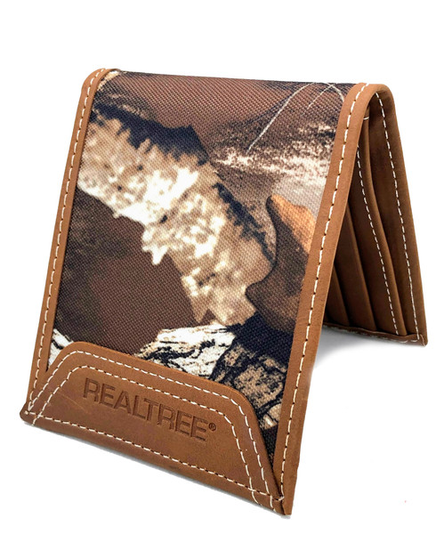 Unified Leather Camo Canvas Pass Case Wallet | EDGE