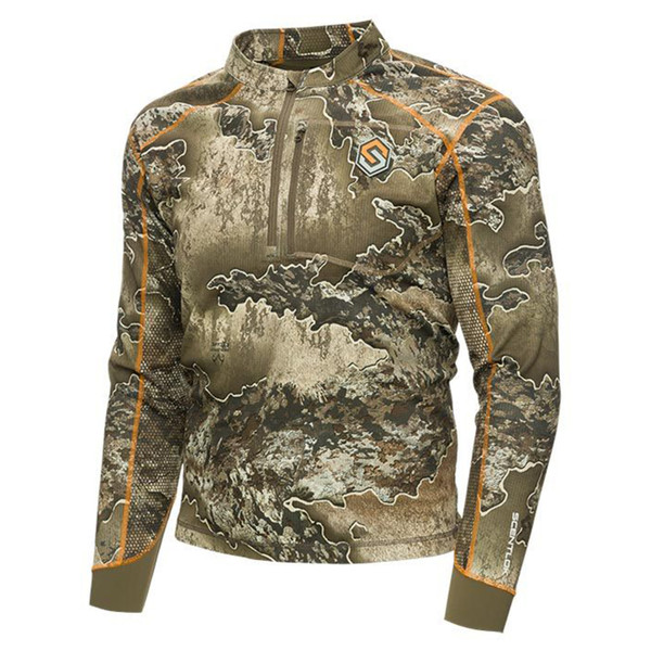 ScentLok Savanna AERO Attack V2 1/4 Zip Shirt  Side