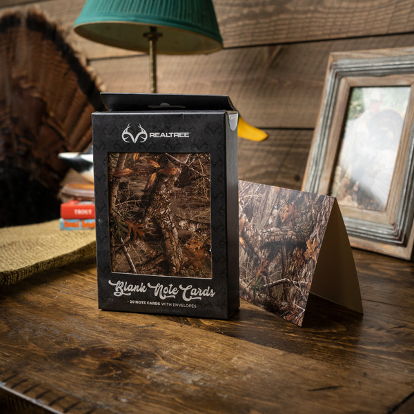 Realtree 20 pc All Occasion Blank Note Card Set - EDGE camo