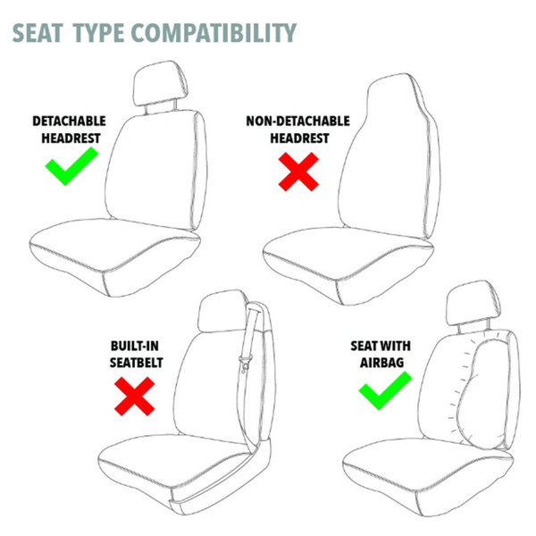 Realtree Timber Lowback Seat Cover Fit