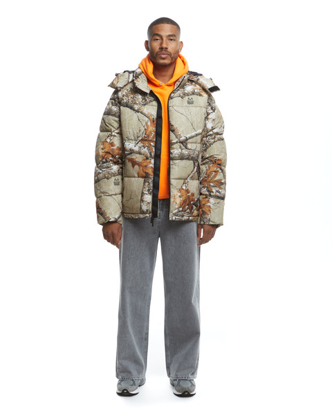 The Very Warm Hooded Puffer Desert Camo Unisex Realtree Jacket
