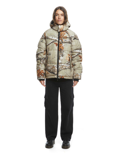 The Very Warm Hooded Puffer Desert Camo Unisex Realtree Jacket