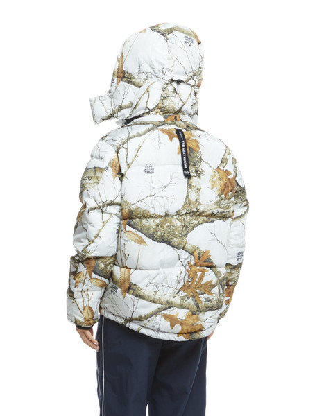 The Very Warm Hooded Puffer Snow Camo Unisex Realtree Jacket | EDGE Colors