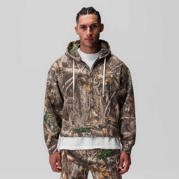 ASRV 843 Tech Essential™ Distressed Full Zip Unisex Realtree Hoodie | EDGE Realtree Store