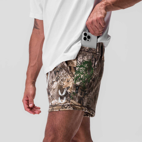 ASRV 867 Tech Terry™ Sidelock Sweat Stacked Wings Unisex Realtree Short | EDGE Realtree Store