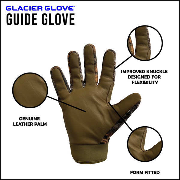 Glacier Glove Guide Unisex Realtree Glove | EDGE