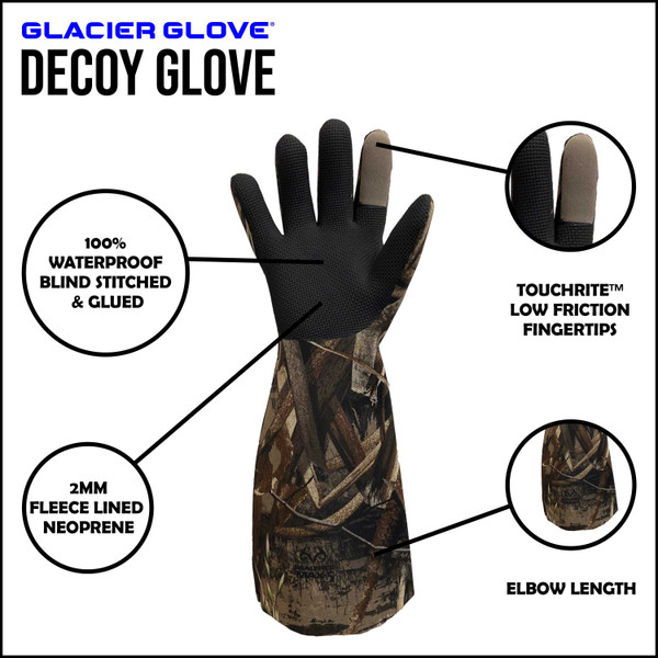 Glacier Glove Decoy Unisex Realtree Glove | MAX-7 Realtree Store