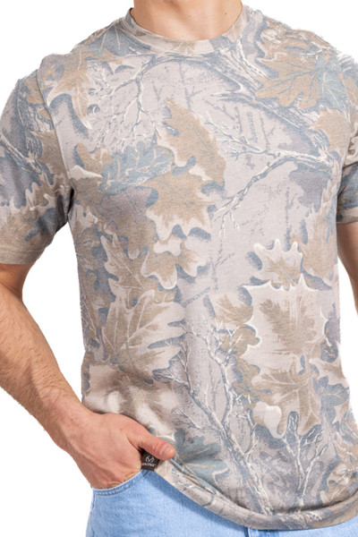 Realtree Tri Blend Short Sleeve Men's Crew Neck Shirt