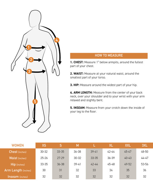 W401 womens_universal_size_chart
