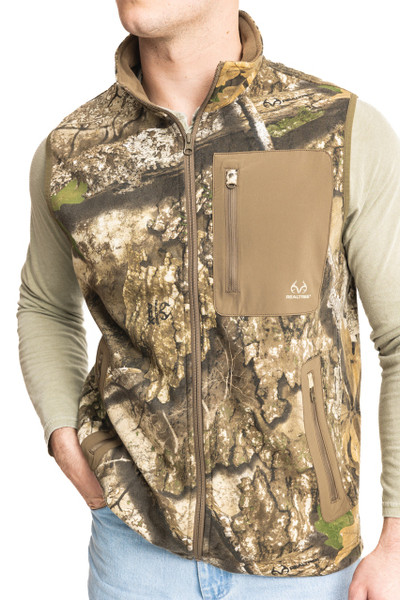 Shop Realtree Men's Fleece Vest | APX at Realtree.com Shop Realtree Men's Fleece Vest | APX at Realtree.com