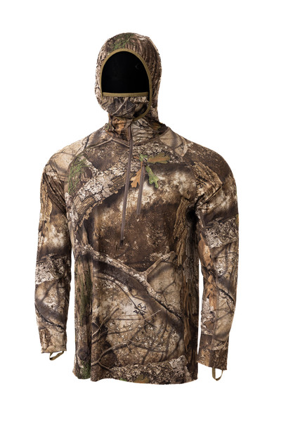 Men's Turkey Poly Hooded Hunting Pullover | Realtree APX