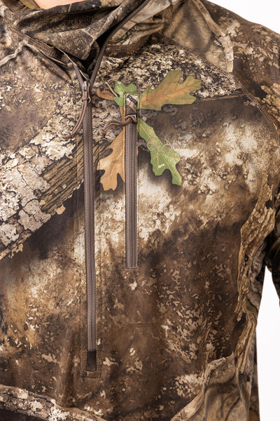 Men's Turkey Poly Hooded Hunting Pullover | Realtree APX