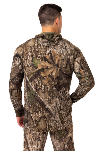 Men's Turkey Poly Hooded Hunting Pullover | Realtree APX