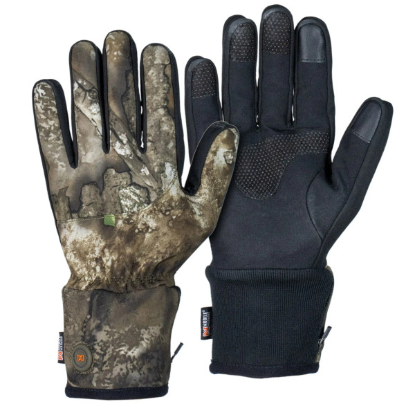 Mobile Warming Unisex Mid-Weight Heated Hunting Gloves | Realtree APX