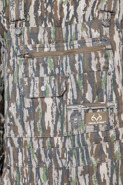 Realtree Men's Canvas Cotton Bib Overall | Original