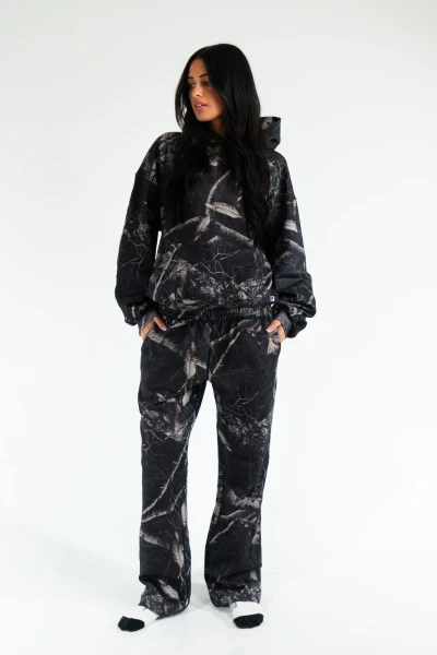 Recusa Unisex Black Camo Hoodie | Realtree EDGE Colors