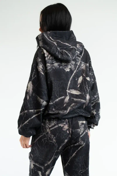 Recusa Unisex Black Camo Hoodie | Realtree EDGE Colors