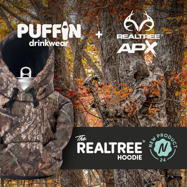Puffin Drinkwear Camo Holder in Realtree APX