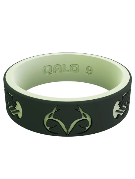 qalo-womens-realtree-arrowhead-silicone-ring green main