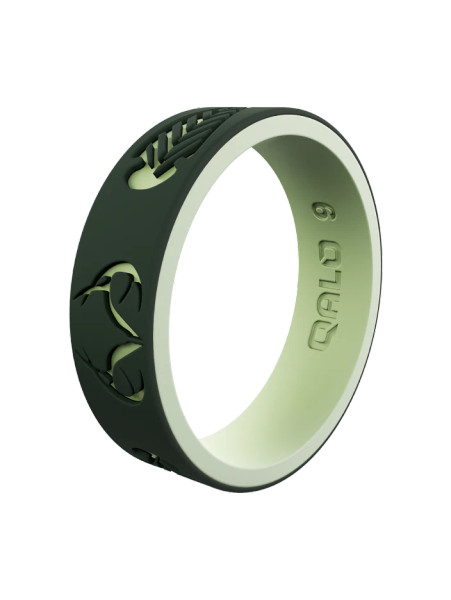 qalo-womens-realtree-arrowhead-silicone-ring green 2