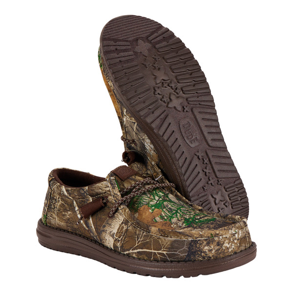 Hey Dude Unisex Wally Camo Shoes | Realtree EDGE
