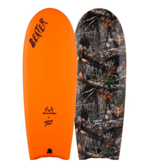 Catch Surf Beater Original 54 - Finless Camo Surfboard | Realtree