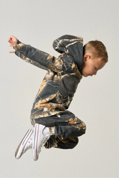 Little Bipsy Kid's Camo Hoodie in Realtree EDGE Colors
