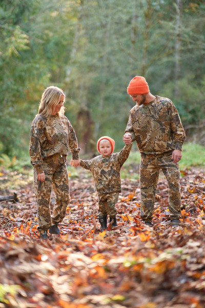 Little Bipsy Adult Camo Crewneck in Realtree Advantage Classic main