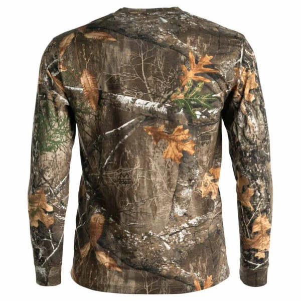 Blocker Outdoors Fused Cotton Long Sleeve Men's Realtree Shirt 