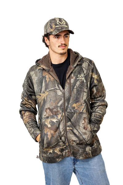 Men's High Pile Camo Jacket | Realtree Hardwoods