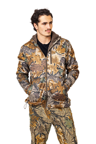 Men's High Pile Camo Jacket in Realtree Advantage Classic 