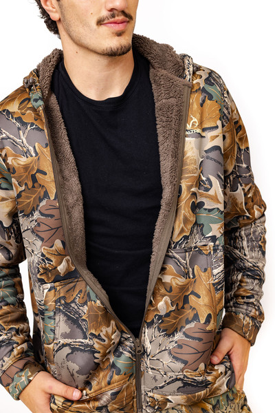 Men's High Pile Camo Jacket in Realtree Advantage Classic 