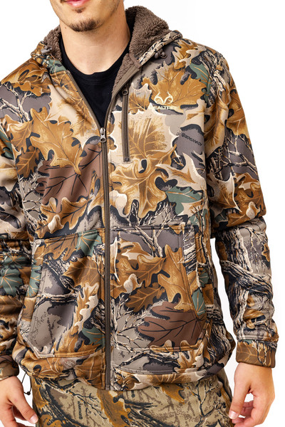 Men's High Pile Camo Jacket in Realtree Advantage Classic 