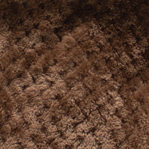 Close-up of sherpa fleece lining showing soft, insulated interior texture.