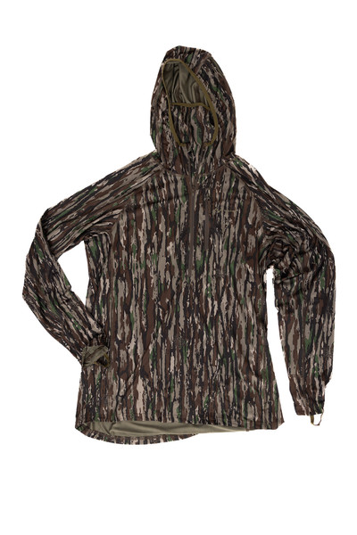Men's Turkey Poly Hooded Hunting Pullover in Realtree Original 