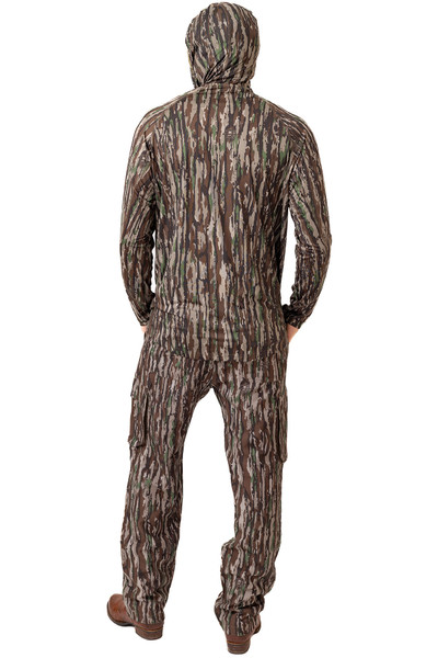 Men's Turkey Poly Hooded Hunting Pullover in Realtree Original 