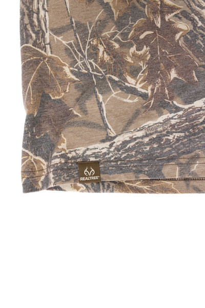 Men's Tri Blend Short Sleeve Crew Neck Camo Shirt in Realtree Xtra Grey 