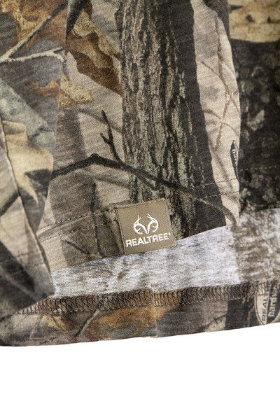 Men's Bamboo Long Sleeve Crew Neck Camo Shirt | Realtree Hardwoods